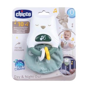 Sonajero Electrónico Búho Día y Noche para Bebés de Chicco