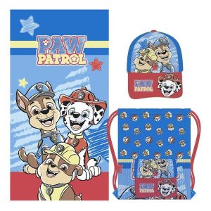 Saquito Paw Patrol con Toalla y Gorra Infantil