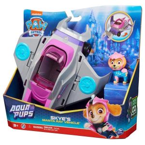 Vehículo Aqua Pups Paw Patrol con Figura