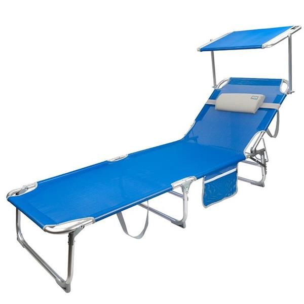 Tumbona Plegable de Aluminio Modelo Gomera