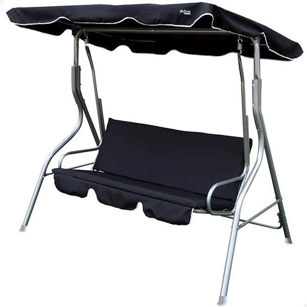 Balancín 3 plazas Negro – Aktive