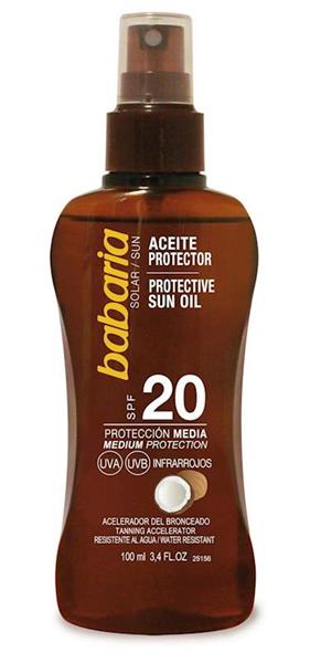 Aceite Protector Solar Coco F-20 100 ML