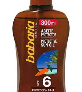 Aceite Protector Solar Zanahoria F-6 Spray Babaria
