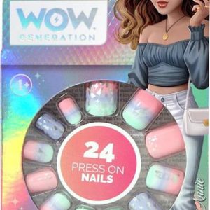 Set de 24 Uñas Adhesivas Wow Generation para Niños de Kids Euroswan
