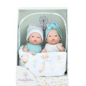 Muñeca Mini Golosinas Twins Cuerpo Blandito