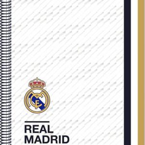 Libreta Folio 80 Hojas Real Madrid