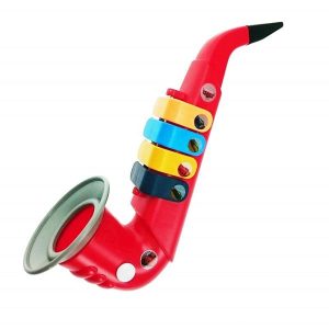 Saxofón Cars 4 Notas 29 Cm en Estuche