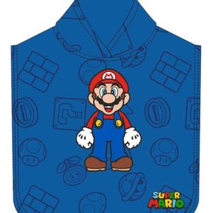 Poncho de Microfibra Super Mario