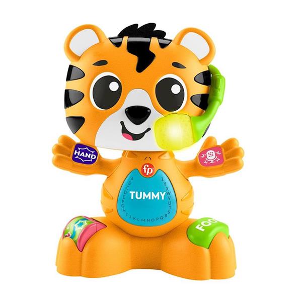 Tigre Tin Fisher-Price con luces sonidos y grabación de voces