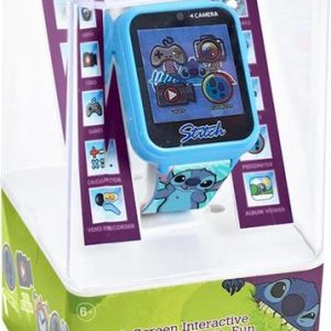 Reloj Stitch Interactivo con Cámara, Grabadora y Juegos