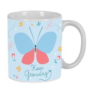 Taza Grande BlackFit8 Mariposas