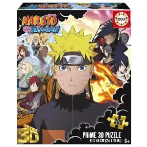Puzzle Naruto Shippuden 3D Lenticular 300 piezas