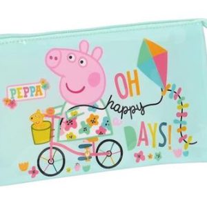 Estuche Triple Peppa Pig Cosy Corner