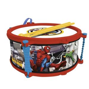 Tambor Spiderman Rojo Niños Reig