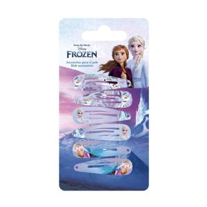 Accesorios Pelo Clips 6 Piezas Frozen