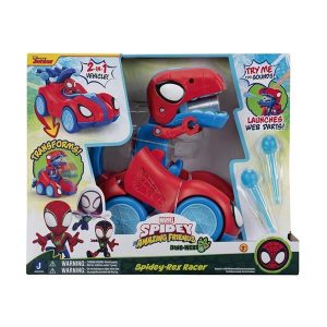 Spidey Spider Rex Racer con sonidos y lanza dardos – Toy Partner