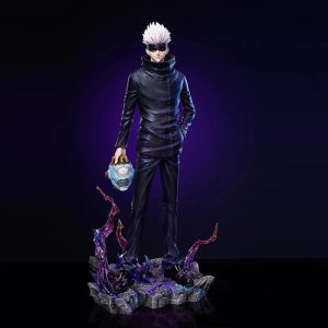 Figura Jujutsu Kaisen Satoru Gojo vs Jogo – Figura Manga de Colección 33 cm PVC