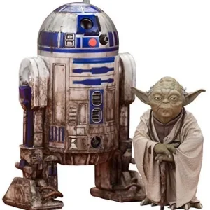 Conjunto de 2 figuras de Star Wars de Kotobukiya: Yoda y R2-D2