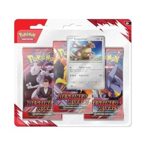 Pokemon TCG Scarlet & Violet 10 Destined Rivals Three Booster Blister