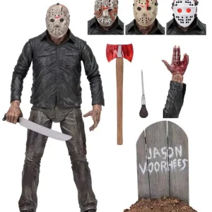NECA – Figura de acción de escala Viernes 13 – 7″ – Ultimate Part 5 Jason