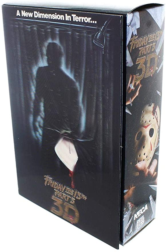 Figura de acción de Jason de Viernes 13 parte 3, 7 pulgadas de NECA