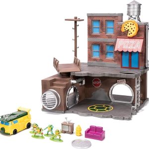 TMNT Turtle Lair Nano Scene
