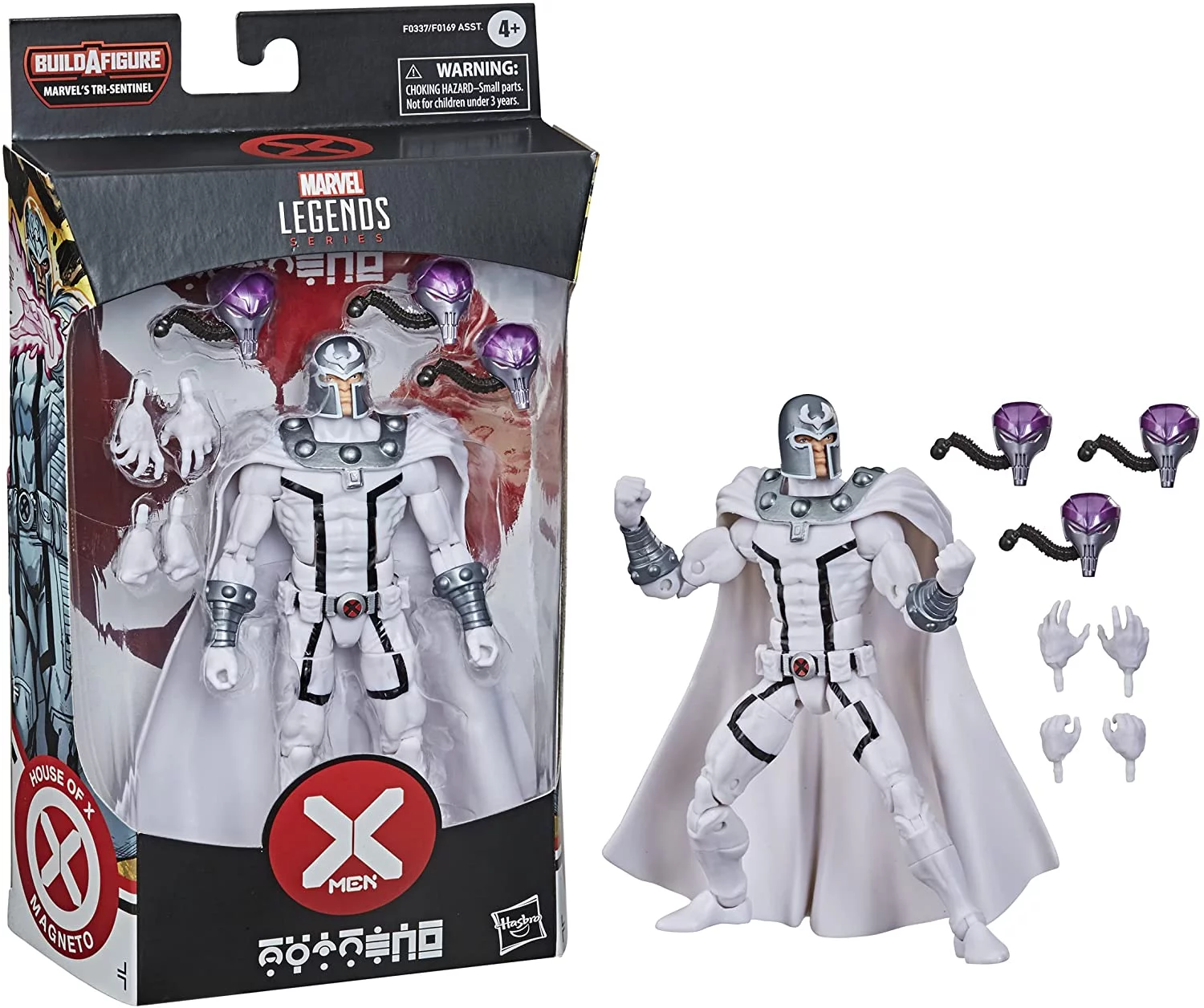 Hasbro Marvel Legends Series X-Men – Figura de acción de Magneto coleccionable de 6.0 in