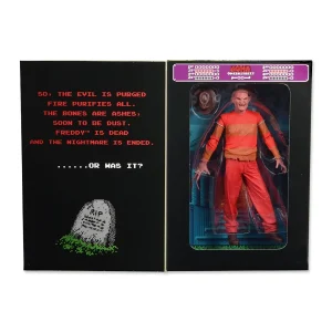 Neca- Nightmare on Elm St Freddy Krueger Classic Video Game Appearance 7 Scale Figure