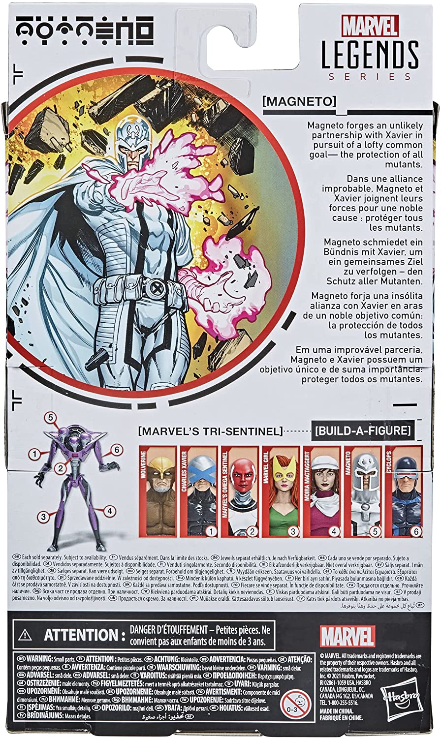 Hasbro Marvel Legends Series X-Men – Figura de acción de Magneto coleccionable de 6.0 in - Imagen 7