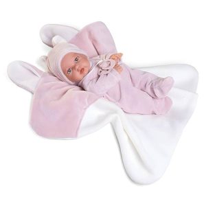 Muñeco Petit Blandito con Mantita Zorrito 27cm