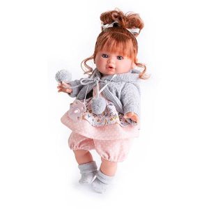 Muñeca Dato Lagrimitas con Vestido y Chaqueta 30cm