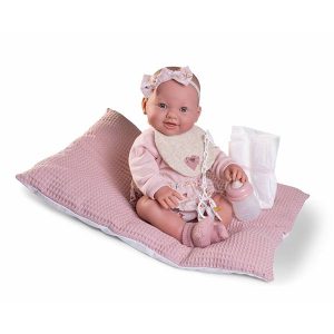 Recién Nacida Mia Pipí y Cojín 42cm
