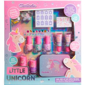 Martinelia Little Unicorn Set Uñas y Labios Estuche de Lata