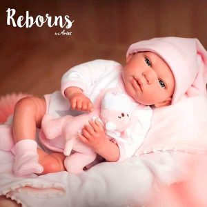 Muñeca Reborn 40cms Gala con Mantita
