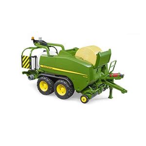 Bruder 2032 Remolque John Deere C441R con Balas