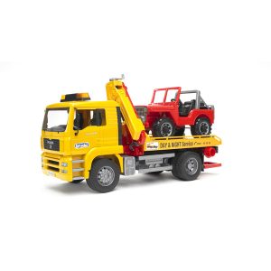 Bruder 2750 Camion de Assistencia MAN con vehiculo 4×4