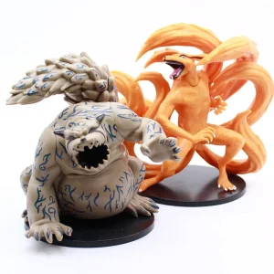 Figuras Naruto Shippuden Bijuu Kyuubi Kurama Gyuki Shukaku