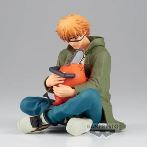 Figuras Chainsaw Man Power Cat y Denji