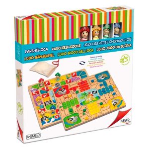Tablero Parchís-Oca Piratas Game for Kids