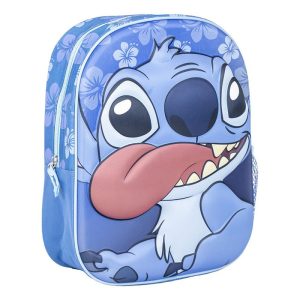 Stitch Mochila Infantil 3D 31cm