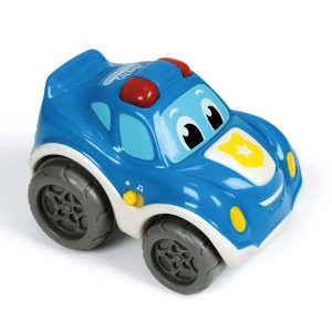 Coche Policía Retrofricción con Luces y Sonidos