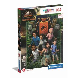 Jurassic World Puzzle Camp Cretaceous 104p