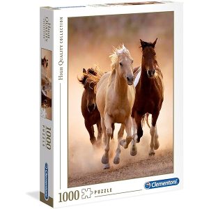 Puzzle 1000p Caballos Corriendo