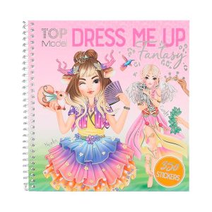 Top Model Cuaderno Calcomanías Dress me Up
