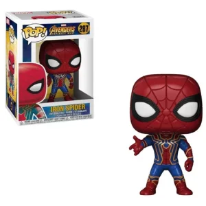 Infinity War Funko POP Iron Man Spiderman mano modelo animado