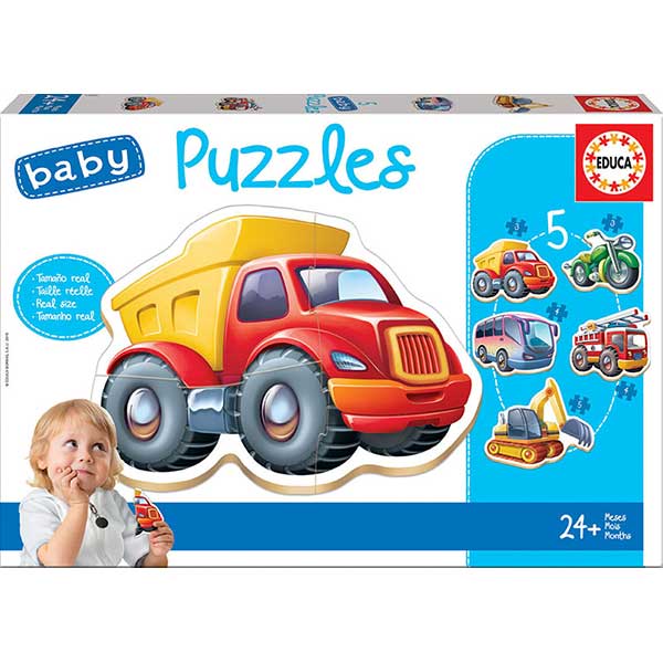 Baby Puzzle Vehículos