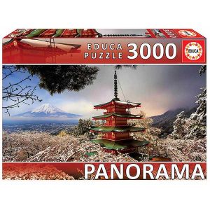 Puzzle 3000p Monte Fuji Japón Panorámico