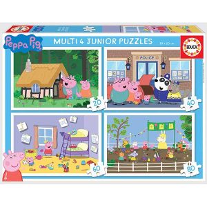 Puzzle Multipack 20+40+60+80p Peppa Pig