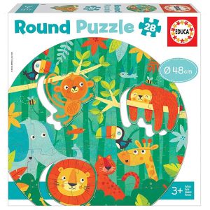 Round Puzzle 28p la Selva