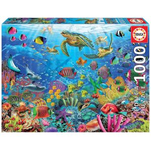 Puzzle 1000p Tortugas en el Paraíso